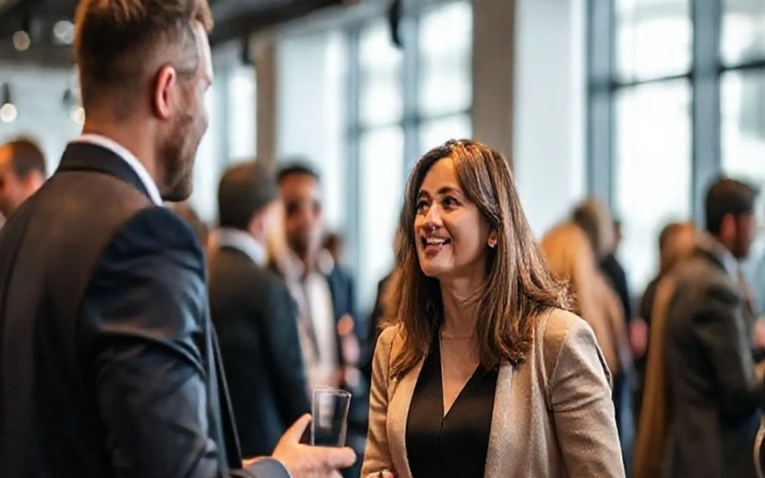 Professional networking event